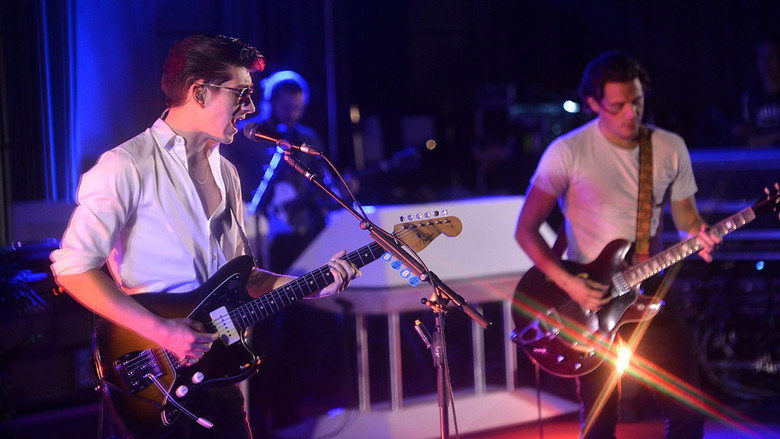 BBC Radio 1's Live Lounge: Arctic Monkeys backdrop 3