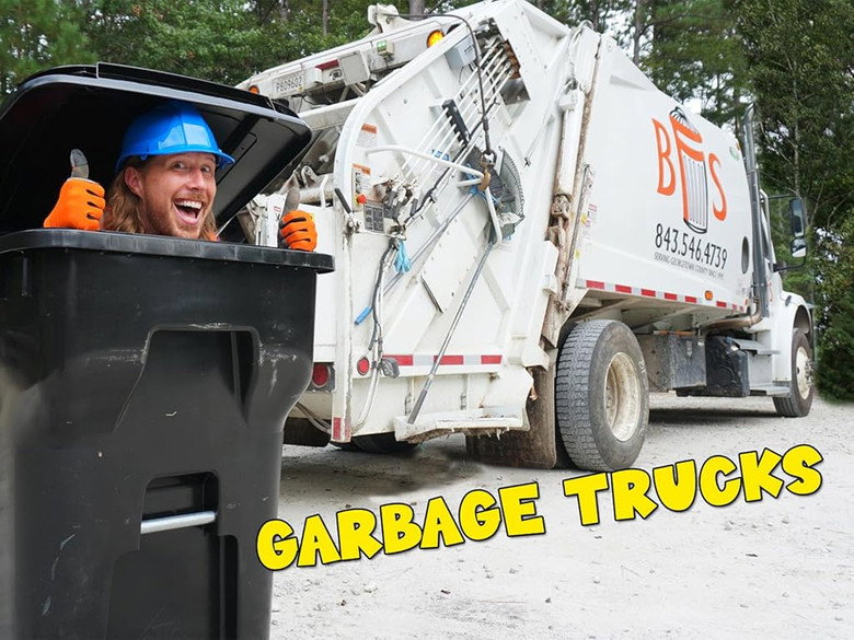 Garbage Trucks with Handyman Hal | Trash pickup with Garbage Truck | Fun Videos for Kids