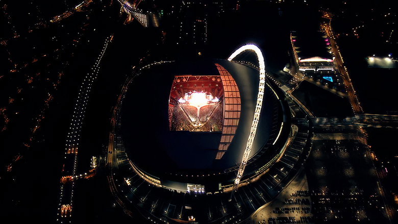 Muse: HAARP - Live from Wembley Stadium backdrop 6