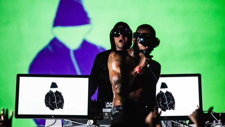 Death Grips: Ray-Ban x Boiler Room 001 | SXSW Warehouse Broadcast Live Set backdrop 1