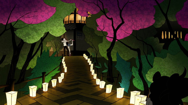 Night Is Short, Walk On Girl backdrop 8