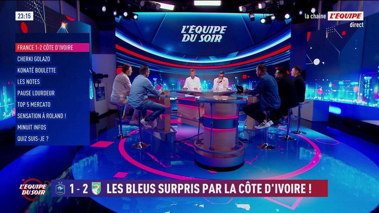 L'Équipe du soir backdrop 1