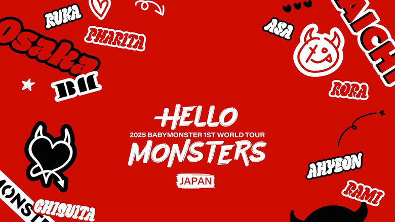 BABYMONSTER 1ST WORLD TOUR ＜HELLO MONSTERS＞ IN JAPAN backdrop 1
