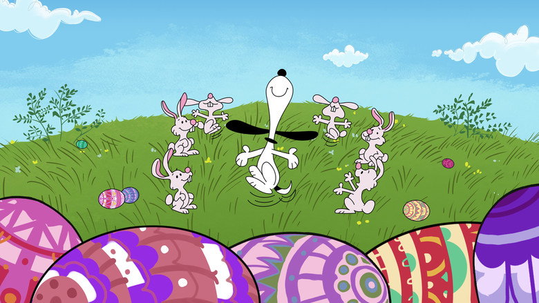 It's the Easter Beagle, Charlie Brown backdrop 2