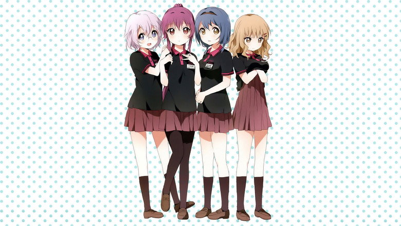 YuruYuri: Happy Go Lily backdrop 8
