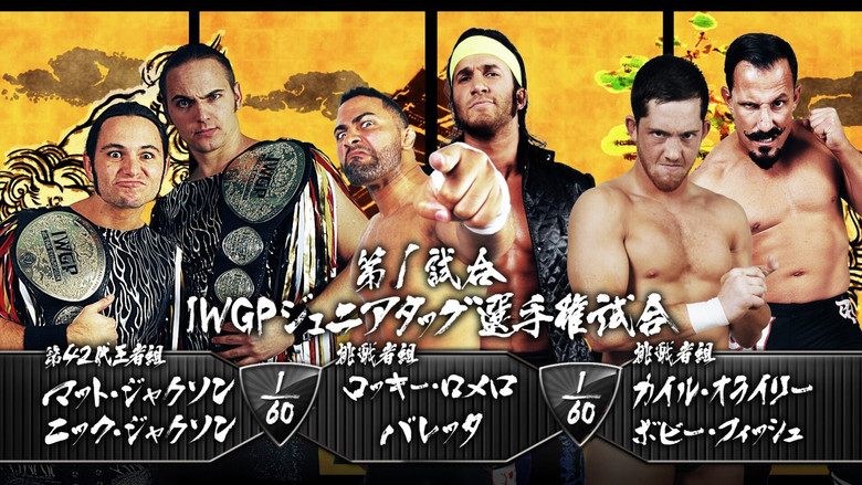 NJPW Dominion 7.5 in Osaka-jo Hall 2015 backdrop 5