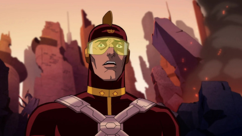 DC Showcase: Adam Strange backdrop 4