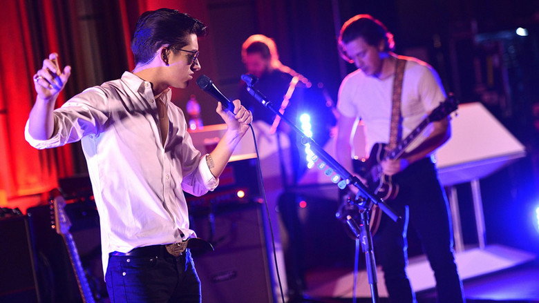 BBC Radio 1's Live Lounge: Arctic Monkeys backdrop 5
