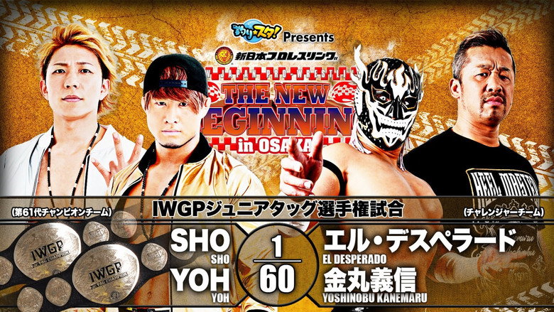 NJPW The New Beginning in Osaka 2020 backdrop 7
