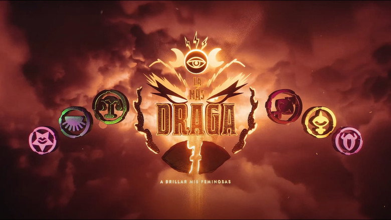 La Más Draga backdrop 2