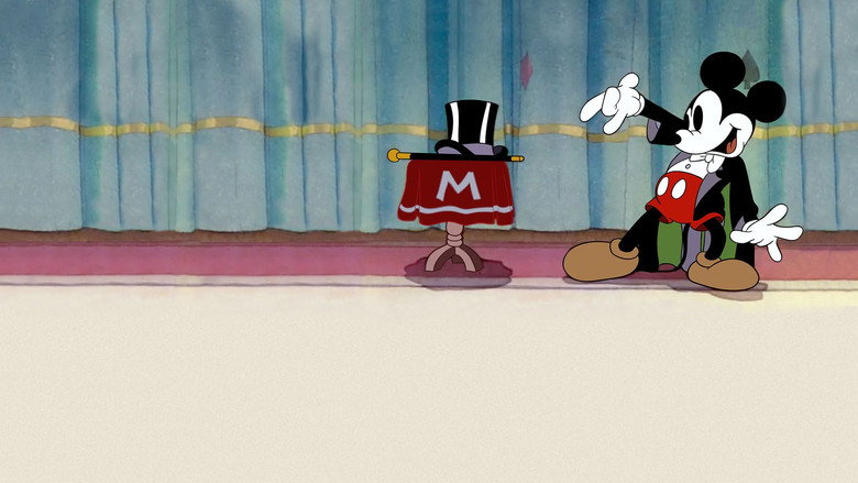 Magician Mickey backdrop 2