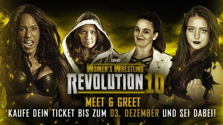 GWF. Women Wrestling Revolution 10 backdrop 2