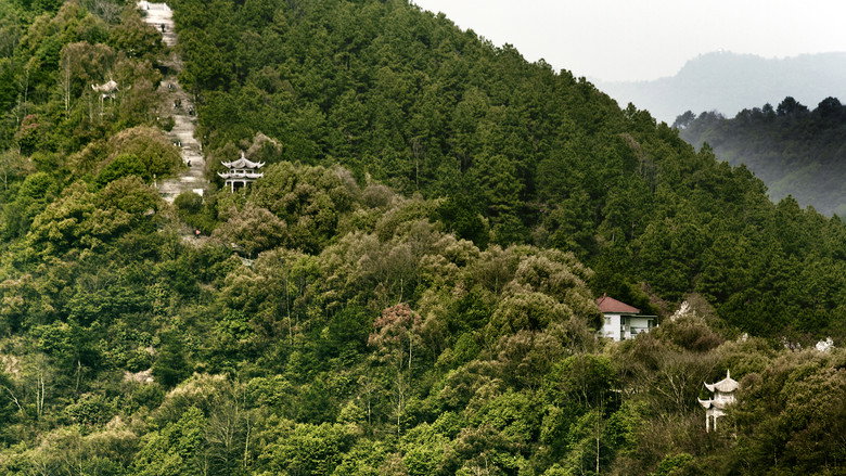 Dwelling in the Fuchun Mountains backdrop 4