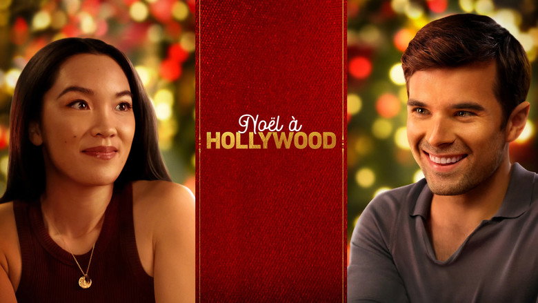 A Hollywood Christmas backdrop 2