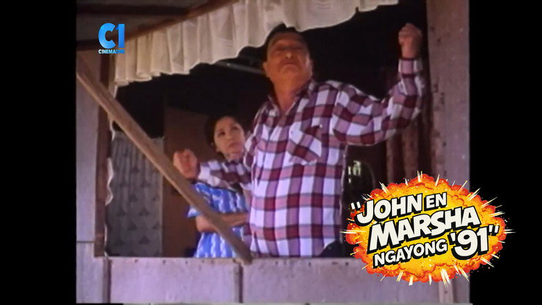John en Marsha: Ngayong '91 backdrop 2