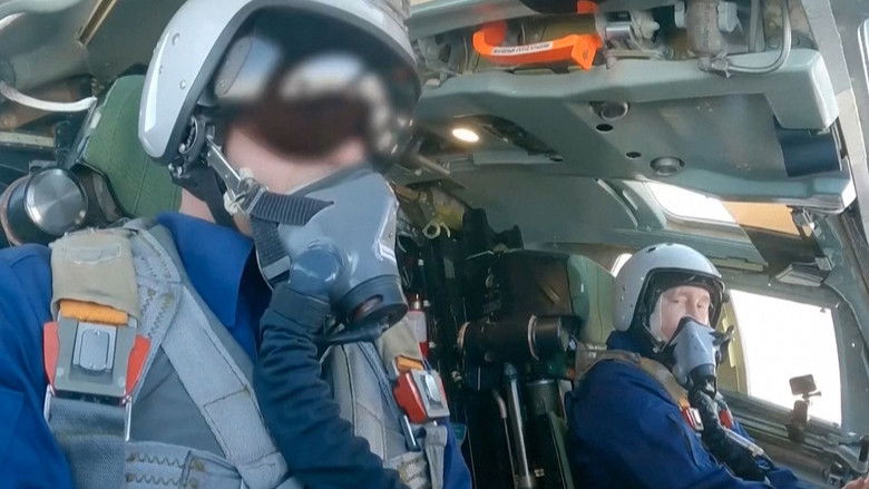 Putin: Posing in a Nuclear Bomber