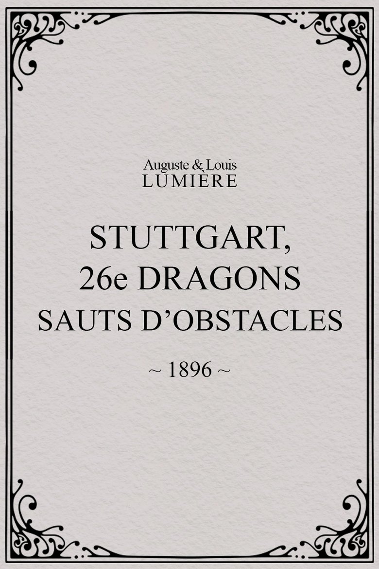 Stuttgart: 26th Dragoons Jumping Obstacles