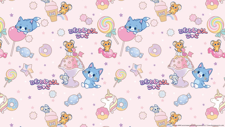 Tom & Jerry Gokko backdrop 8