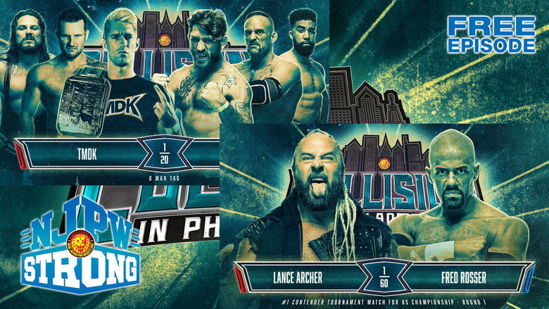 NJPW Collision in Philadelphia backdrop 4