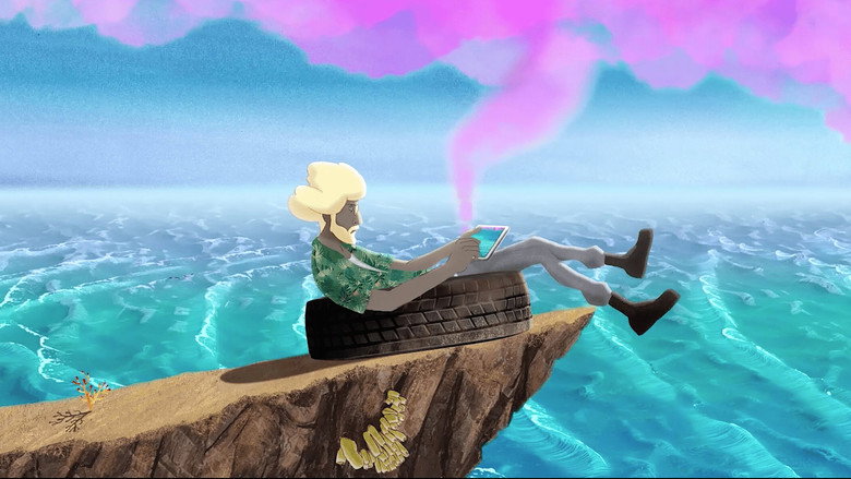 The Island backdrop 2