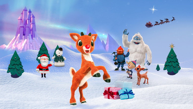 Rudolph the Red-Nosed Reindeer backdrop 6