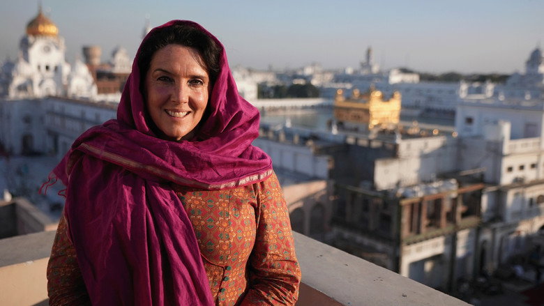Exploring India's Treasures: Bettany Hughes backdrop 2