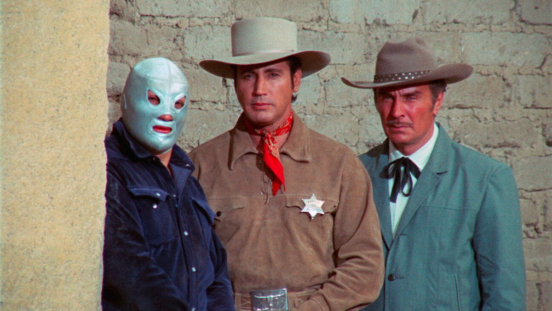 Santo vs. the Riders of Terror backdrop 6