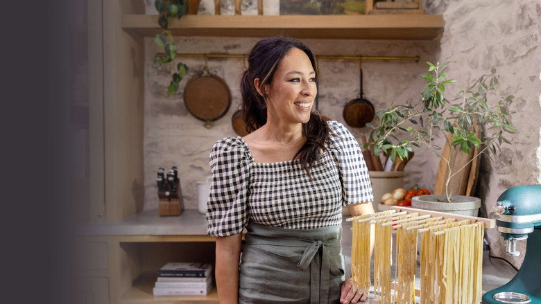 Magnolia Table with Joanna Gaines backdrop 8