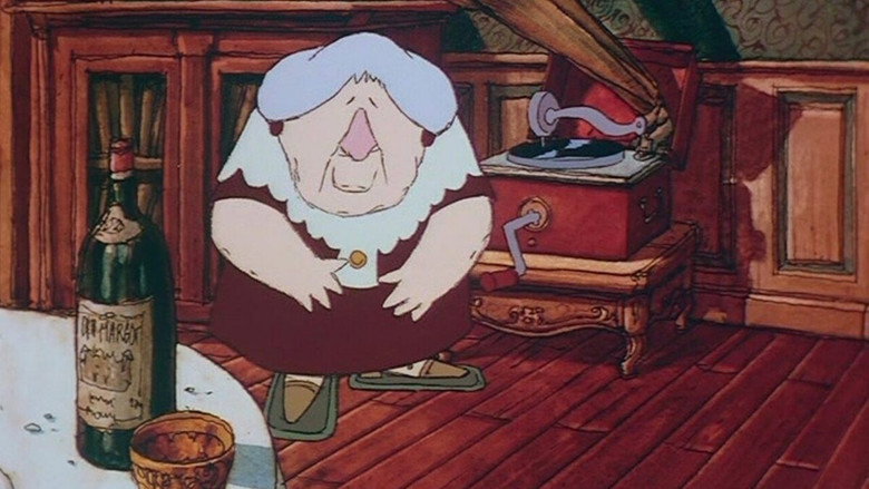 The Old Lady and the Pigeons backdrop 4