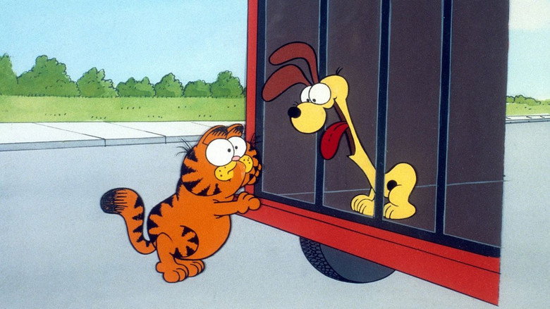 Here Comes Garfield backdrop 4