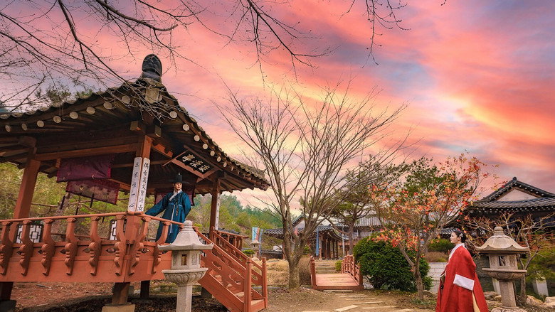 Lovers of the Red Sky backdrop 7