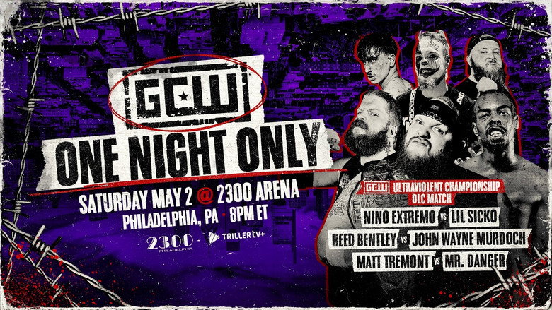 GCW: One Night Only 2026 (Philadelphia) backdrop 1