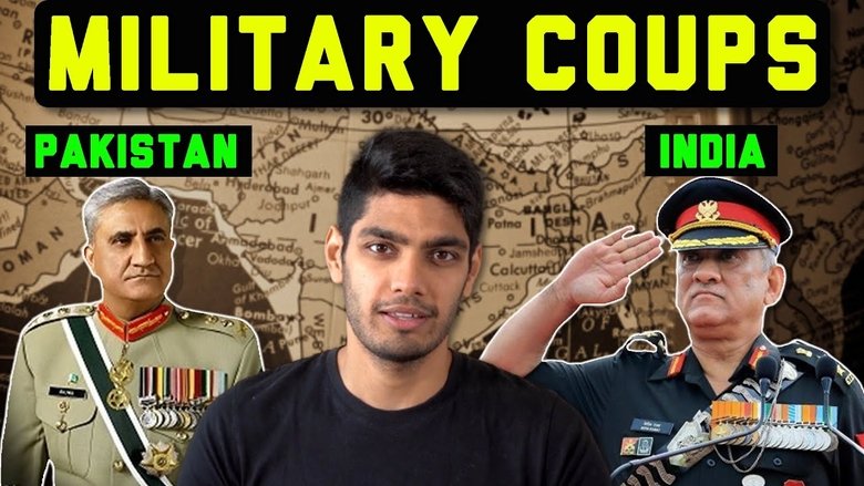 Pakistan has seen 3 military coups. India none. Why?