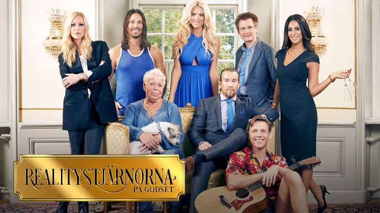 Realitystjärnorna på godset backdrop 2