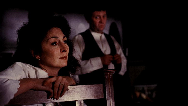 Anjelica Huston on James Joyce: A Shout in the Street backdrop 6