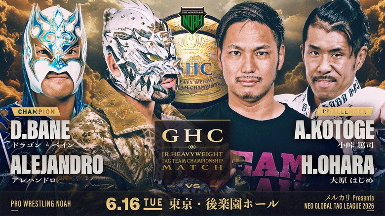 NOAH Neo Global Tag League 2026 ~ Day 12 backdrop 3