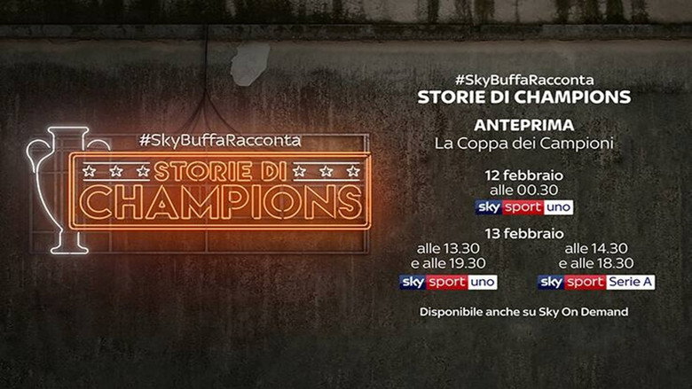 #SkyBuffaRacconta - Storie di Champions backdrop 1