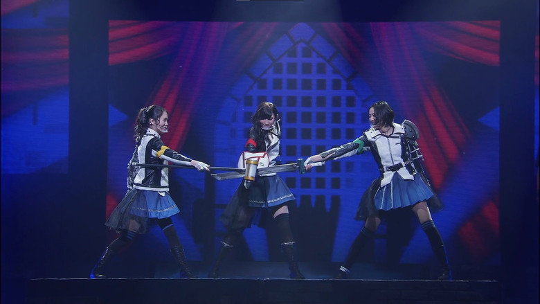 Revue Starlight ―The LIVE Seiran― BLUE GLITTER backdrop 2