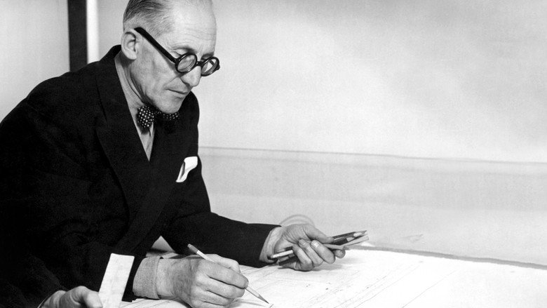 Le Corbusier backdrop 2