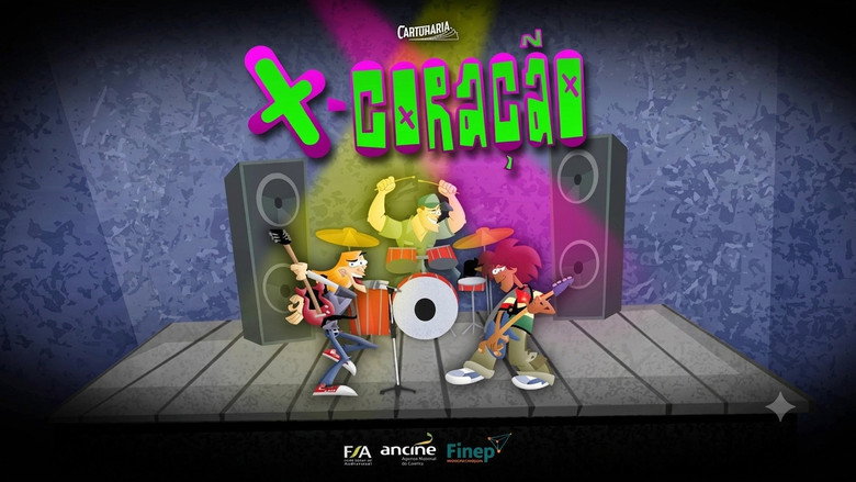 X-Coração backdrop 2