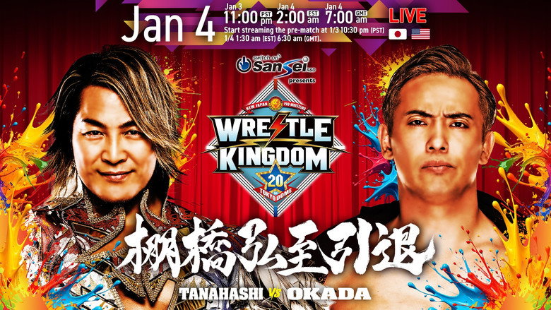 NJPW Wrestle Kingdom 20 backdrop 2