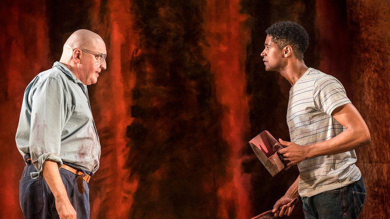 National Theatre Live: Red backdrop 4