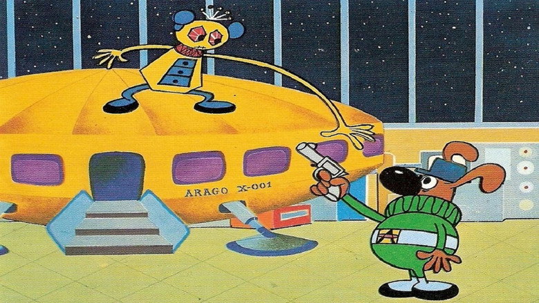 Little Orbit the Astrodog and the Screechers from Outer Space backdrop 2