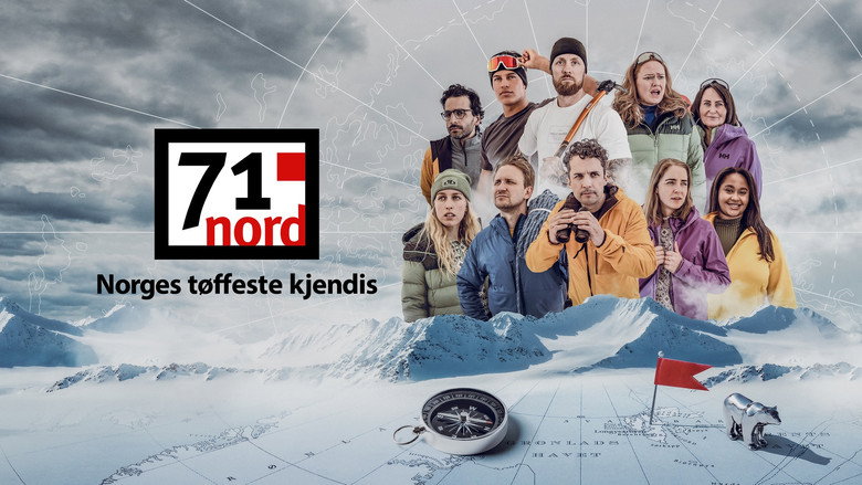 71° North - Norways Toughest Celebrity backdrop 2