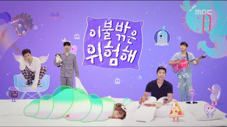 It's Dangerous Beyond The Blankets backdrop 2