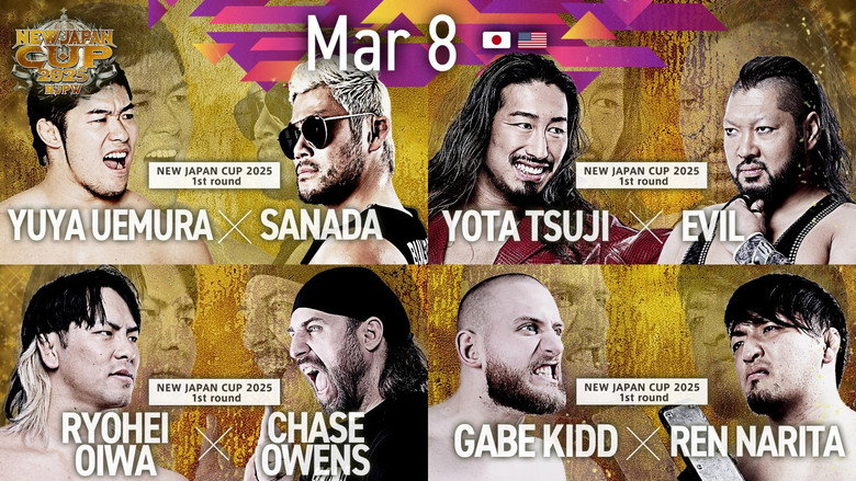 NJPW New Japan Cup 2025 - Day 1 backdrop 9