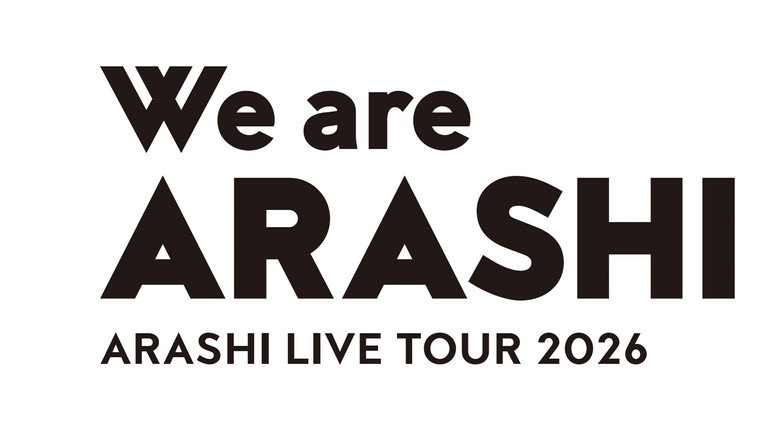 ARASHI LIVE TOUR 2026 「We are ARASHI」 backdrop 1