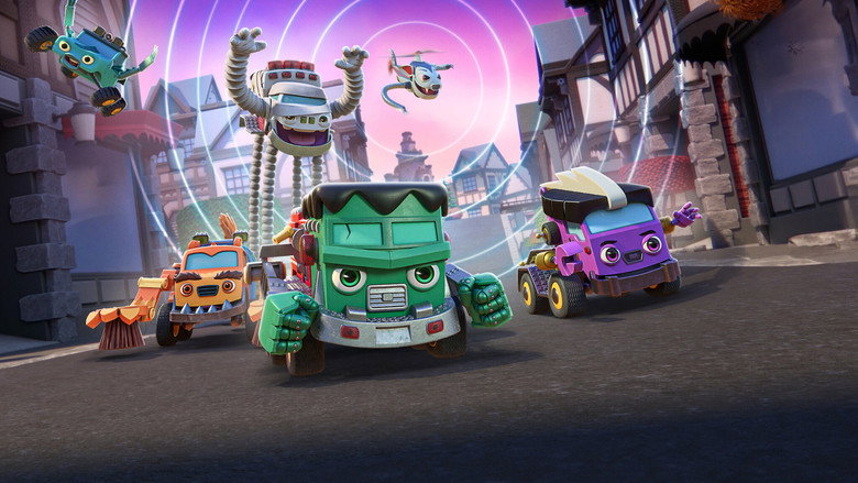 Mighty Monsterwheelies backdrop 3