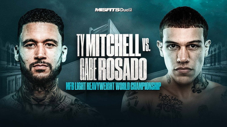 Ty Mitchell vs. Gabriel Rosado backdrop 1