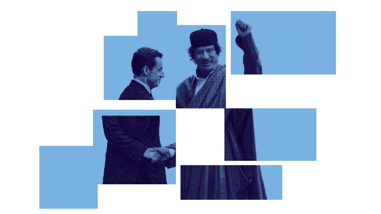 Sarkozy-Gaddafi: The Scandal of All Scandals backdrop 2